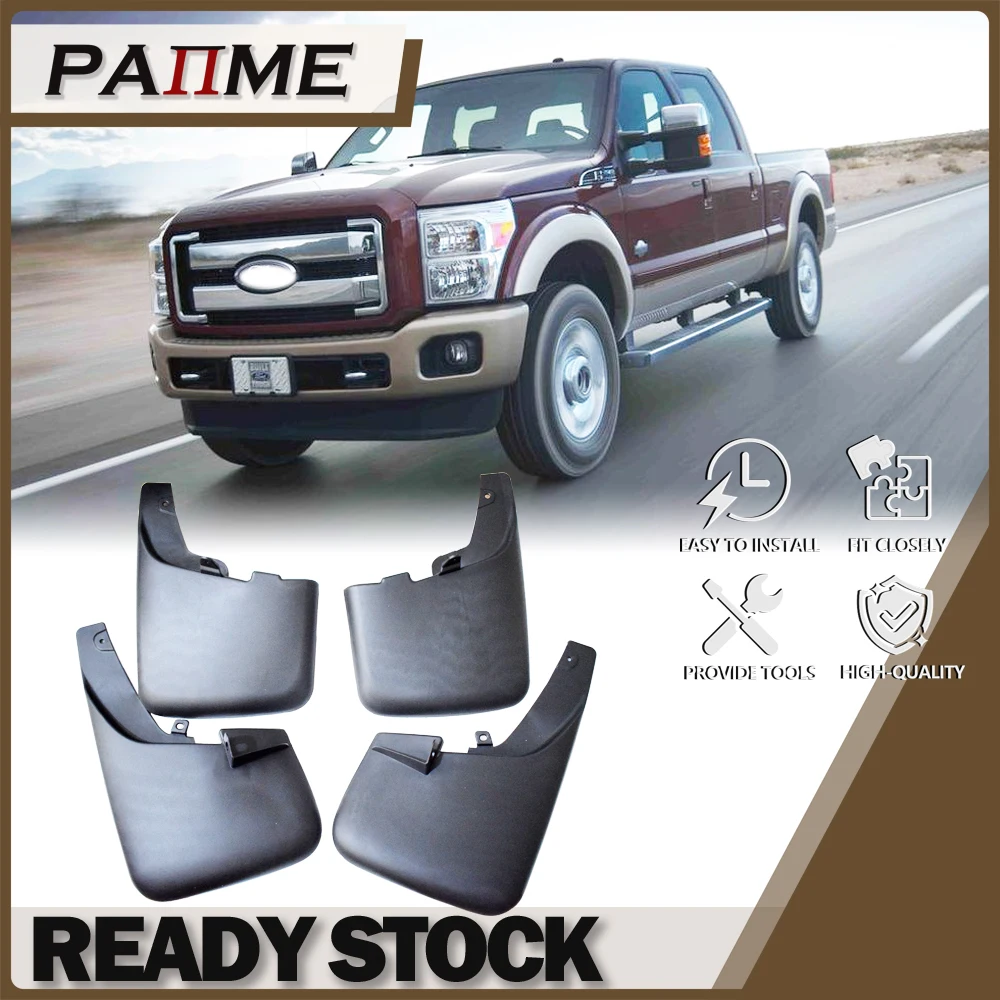 Pickup Car MudFlap Mudguards Fender For Ford F250/F350 2011 2012 2013 2014 2015 2016 4pcs Molded Splash YC101133
Pickup Car MudFlap Mudguards Fender For Ford F250/F350 2011 2012 2013 2014 2015 2016 4pcs Molded Splash YC101133