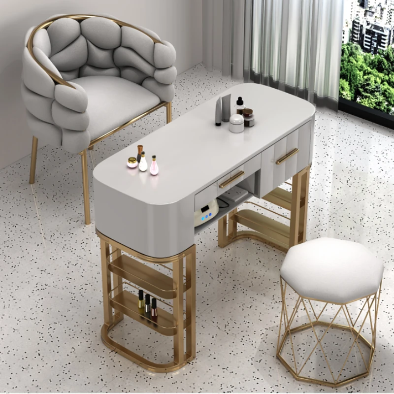Professionals Modern Nail Table Exquisite Receptionist Salon Japanese Manicure Table Golden Mesa De Manicure Furniture YX50ZJ
Professionals Modern Nail Table Exquisite Receptionist Salon Japanese Manicure Table Golden Mesa De Manicure Furniture YX50ZJ