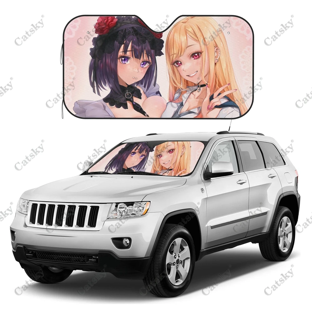 My Dress-Up Darling Car Sun Visor Folding Sun Protection UV Sun Visor Gift Fits Most Car Accessories Sun Visor Sun Shade
My Dress-Up Darling Car Sun Visor Folding Sun Protection UV Sun Visor Gift Fits Most Car Accessories Sun Visor Sun Shade