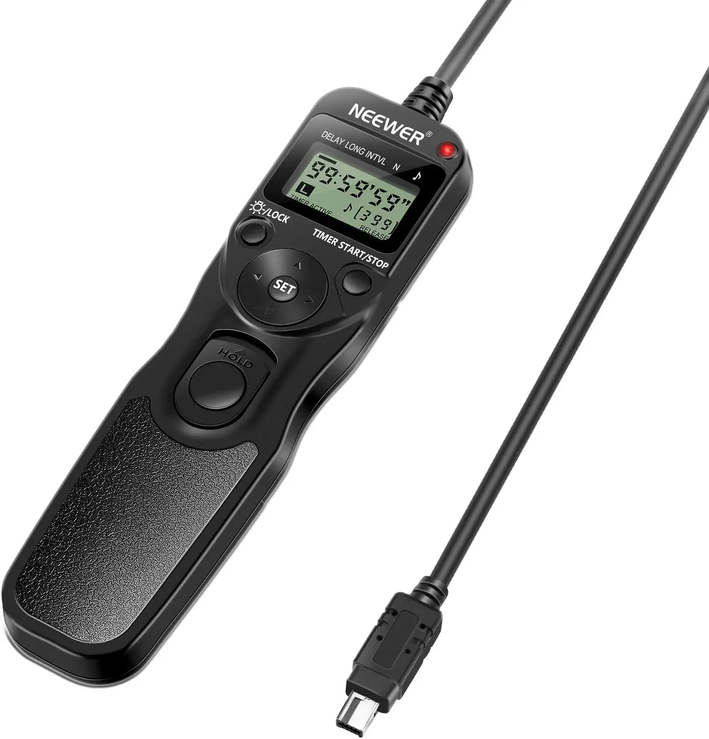 

Neewer Digital Timer Remote Shutter Release Trigger for Nikon D90 D600 D610 D3100 D3200 D3300 D5000 D5100 D5200 D5300 D7000