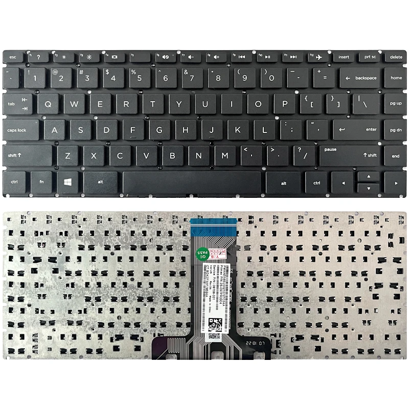 For HP 14-CB 14-BD 14-DA 14-BA 14-BW 14-BP14- BF/BK TPN-W125 C131 laptop replace keyboard For HP 14-CB 14-BD 14-DA 14-BA 14-BW 14-BP14- BF/BK TPN-W125 C131 laptop replace keyboard