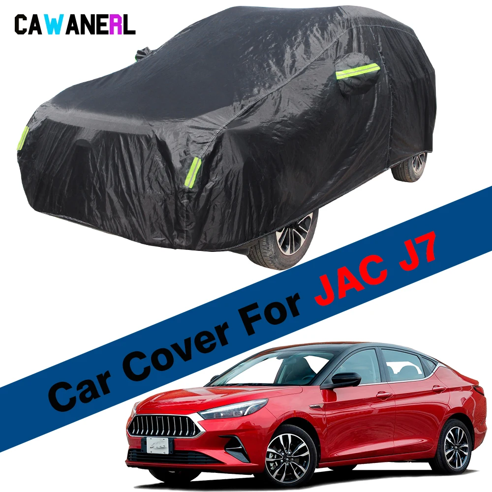 Waterproof Black Car Cover Auto Anti-UV Sun Shade Rain Snow Protection Cover Dustproof For JAC J7 Binyue 2007-2023
Waterproof Black Car Cover Auto Anti-UV Sun Shade Rain Snow Protection Cover Dustproof For JAC J7 Binyue 2007-2023
