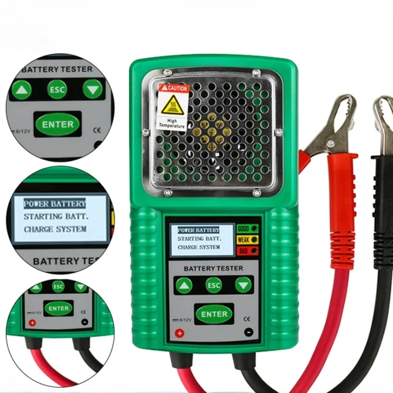 DUOYI DY226A 6V 12V Car Battery Tester 3 In 1 Traction DC Auto Power Load Starting Charge CCA Test Auto Battery Analyzer Tool
DUOYI DY226A 6V 12V Car Battery Tester 3 In 1 Traction DC Auto Power Load Starting Charge CCA Test Auto Battery Analyzer Tool
