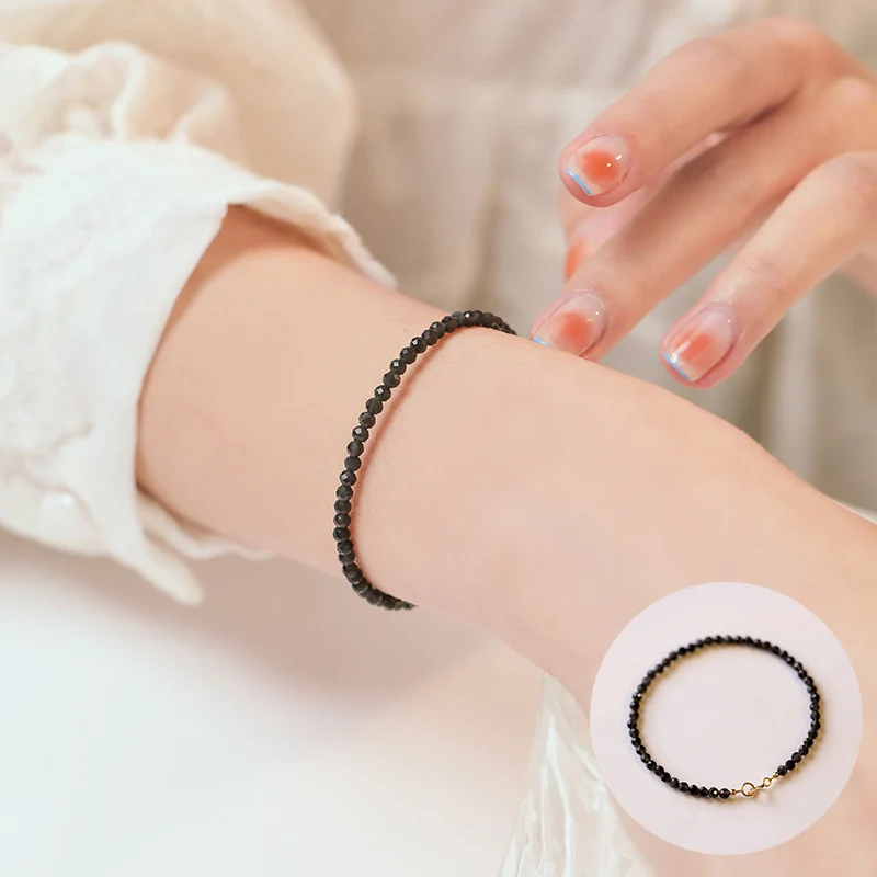 PANJBJ Obsidian Beads Natural Bracelet for Women Girl Retro Concise Individuality Jewelry Birthday Gift Dropshipping
PANJBJ Obsidian Beads Natural Bracelet for Women Girl Retro Concise Individuality Jewelry Birthday Gift Dropshipping