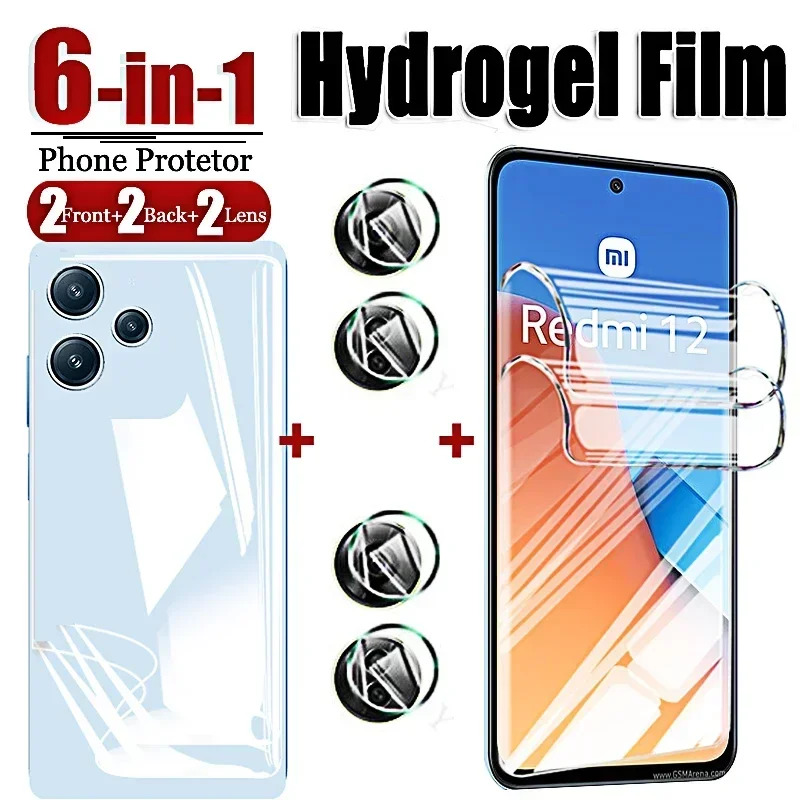 Мягкая пленка Hidrogel Redmi 12, Защита экрана для Xiaomi Redmi 12c, Note 12 Pro, 5G Global, Гидрогелевая пленка для объектива камеры, закаленное стекло
Мягкая пленка Hidrogel Redmi 12, Защита экрана для Xiaomi Redmi 12c, Note 12 Pro, 5G Global, Гидрогелевая пленка для объектива камеры, закаленное стекло