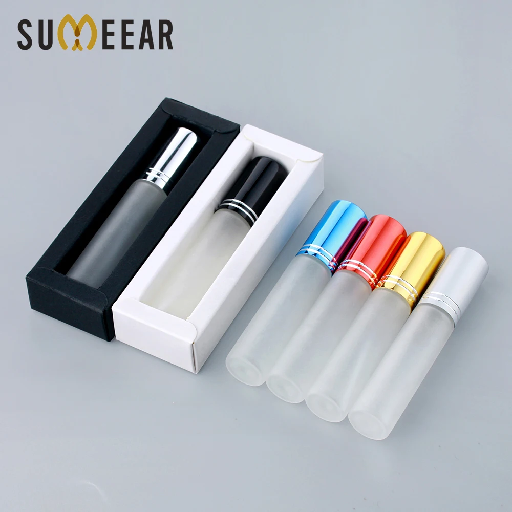 10ml Frosted Spray Bottles Refillable Perfume Bottles With Packing Boxes Portable Empty Glass Vials For Perfume Gift
10ml Frosted Spray Bottles Refillable Perfume Bottles With Packing Boxes Portable Empty Glass Vials For Perfume Gift