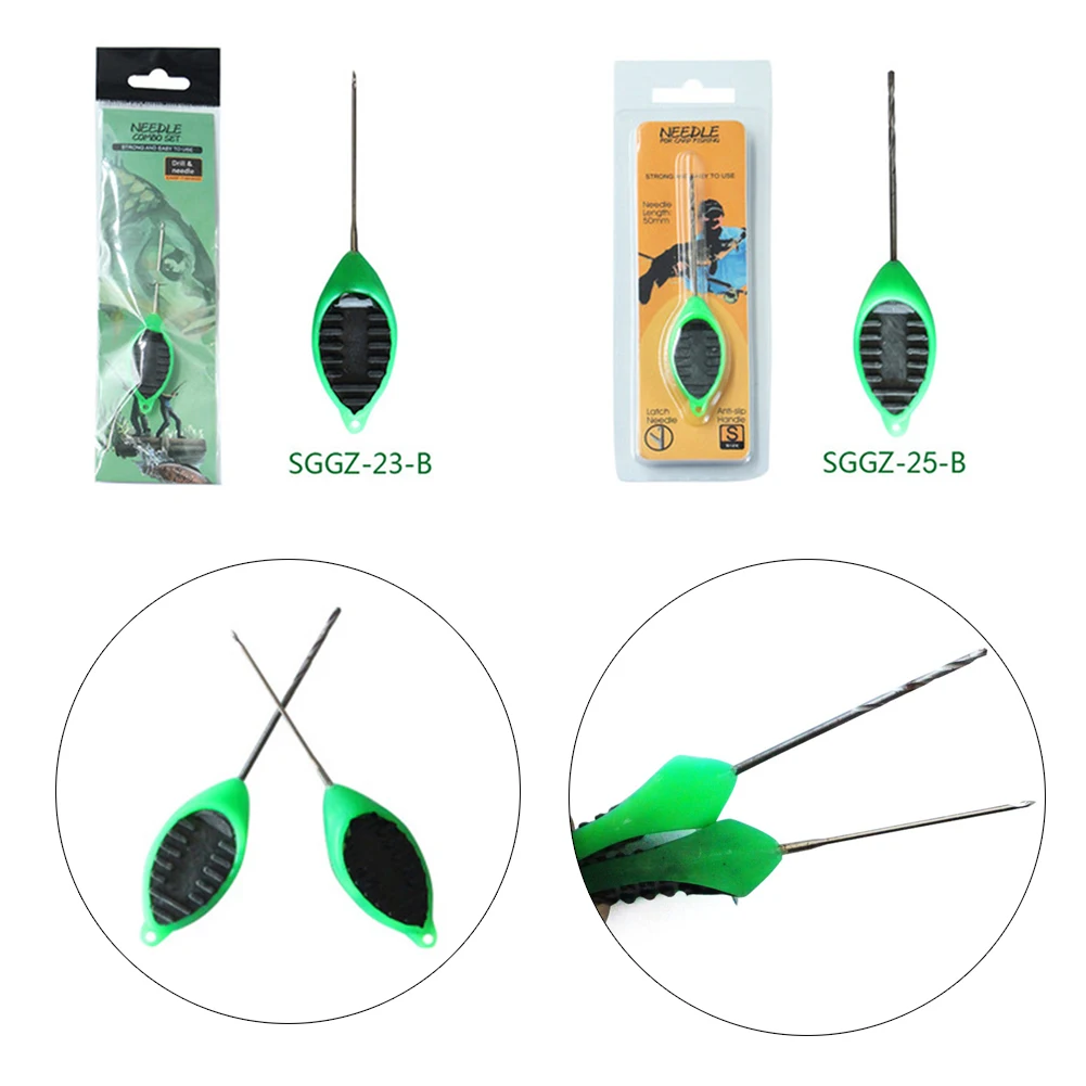 Outdoor Carp Fishing Terminal Tackle Drilling Needle Baiting Needles Tool Metal + Plastic Green Fishing Replacement Accessories
Outdoor Carp Fishing Terminal Tackle Drilling Needle Baiting Needles Tool Metal + Plastic Green Fishing Replacement Accessories