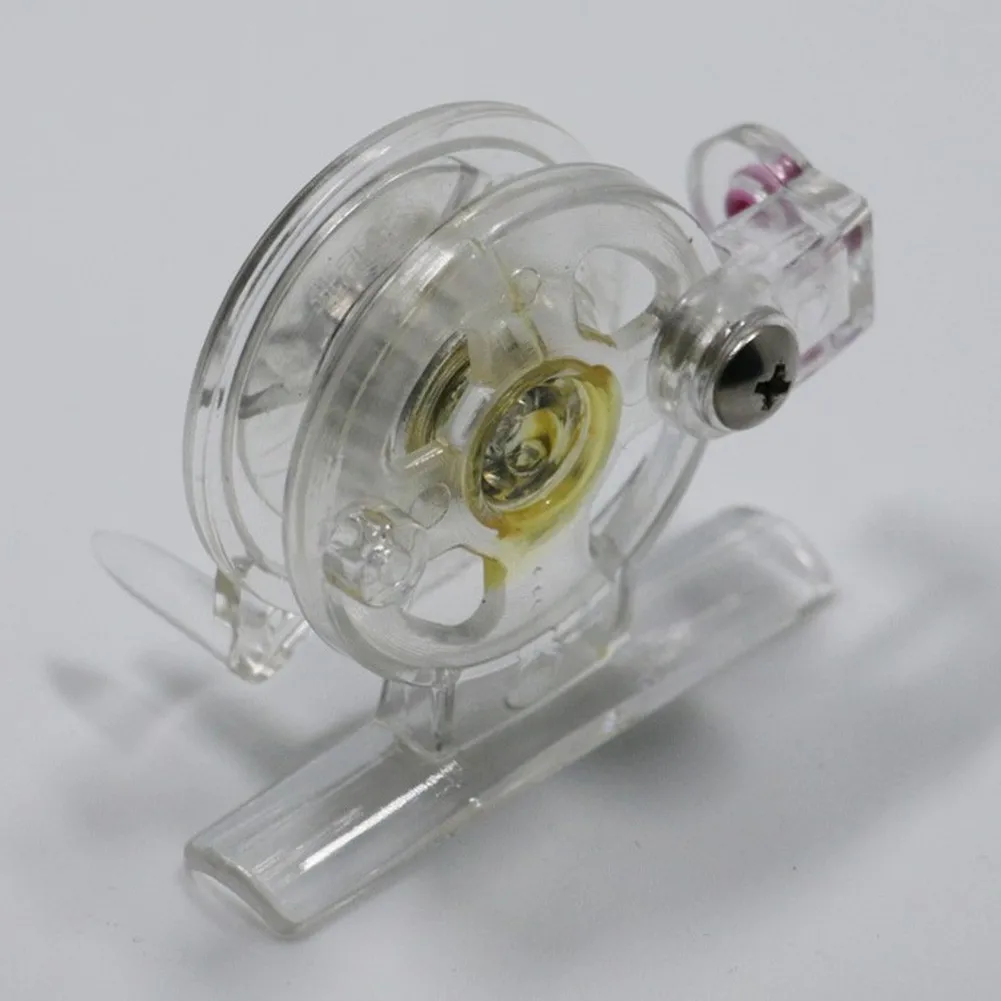 Portable Mini Fly Fishing Reel Carp Ultralight 45mm Ice Fishing Spool Tackle Transparent ABS Plastic Former Gear Ratio 1:1 Parts
Portable Mini Fly Fishing Reel Carp Ultralight 45mm Ice Fishing Spool Tackle Transparent ABS Plastic Former Gear Ratio 1:1 Parts