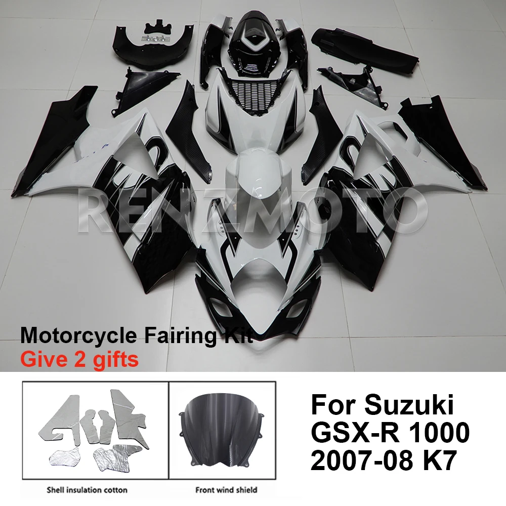 Комплект обтекателей для мотоцикла, комплект кузова из пластика для Suzuki GSXR GSX-R 1000 2007-08 K7, Аксессуары для кузова 
Комплект обтекателей для мотоцикла, комплект кузова из пластика для Suzuki GSXR GSX-R 1000 2007-08 K7, Аксессуары для кузова
