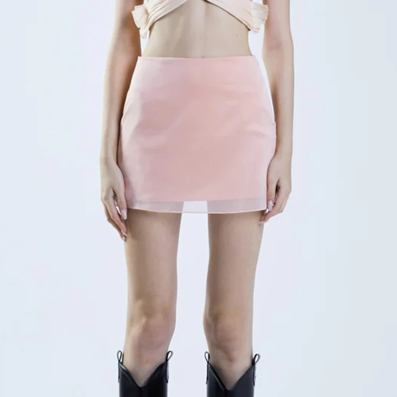 Women Double Layered High Waist A-line Skirt Fairycore Sweet Girl Y2K Kawaii Chiffon Mini Skirt Korean Hotsweet Streetwear
Women Double Layered High Waist A-line Skirt Fairycore Sweet Girl Y2K Kawaii Chiffon Mini Skirt Korean Hotsweet Streetwear