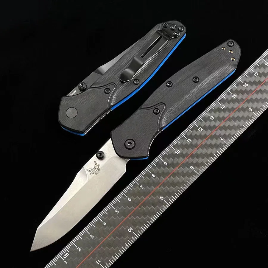 

Двухцветный складной нож G10 BENCHMADE 945, тактический походный спасательный безопасный карманный нож, инструмент для повседневного использования