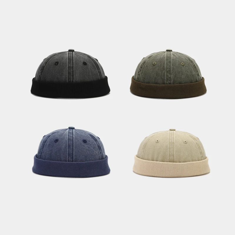 Vintage Washed New Spring Brimless Hat Hip Hop Beanie Skullcap Street Women Men Acrylic Casual Solid Pumpkin Portable Melon Cap
Vintage Washed New Spring Brimless Hat Hip Hop Beanie Skullcap Street Women Men Acrylic Casual Solid Pumpkin Portable Melon Cap