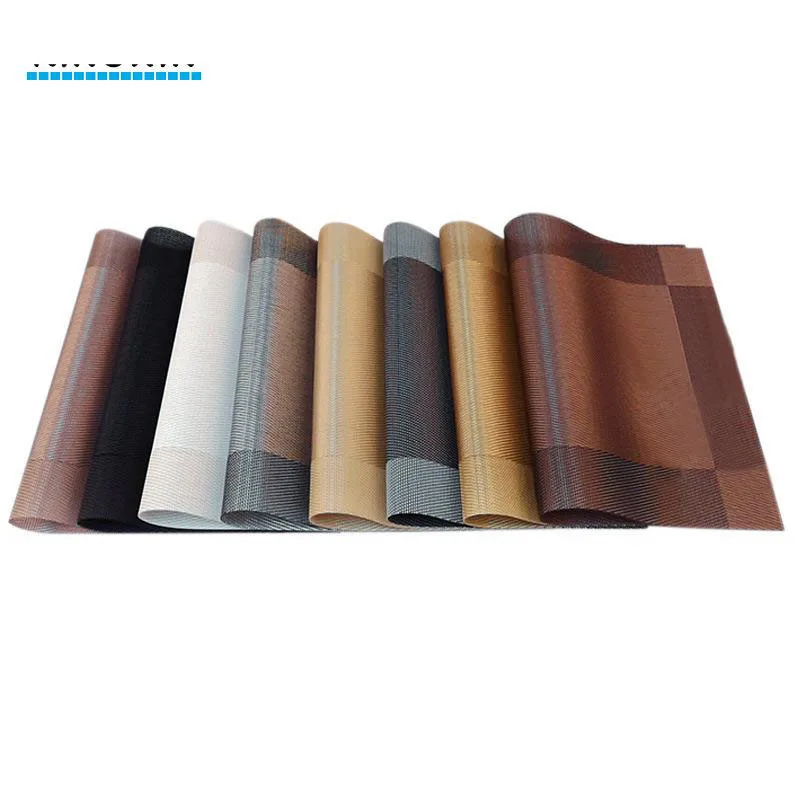 Ningxin placemats PVC placemats Teslin single-frame thermal insulation placemats hotel family wash-free placemats cross-border e
Ningxin placemats PVC placemats Teslin single-frame thermal insulation placemats hotel family wash-free placemats cross-border e