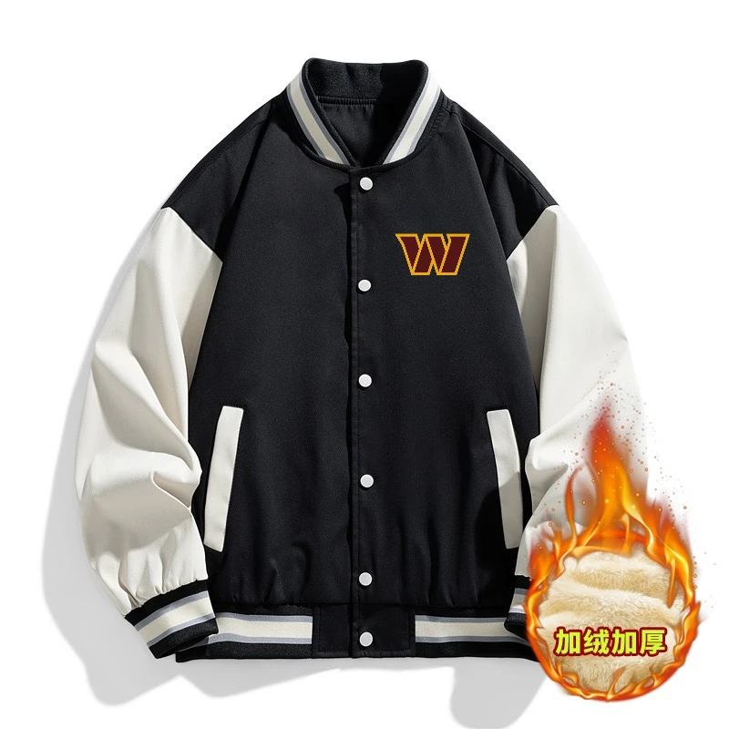 Autumn and winter super hot unisex baseball plush jacket jacket jacket 3D printed monogram pattern cool coat couple
Autumn and winter super hot unisex baseball plush jacket jacket jacket 3D printed monogram pattern cool coat couple