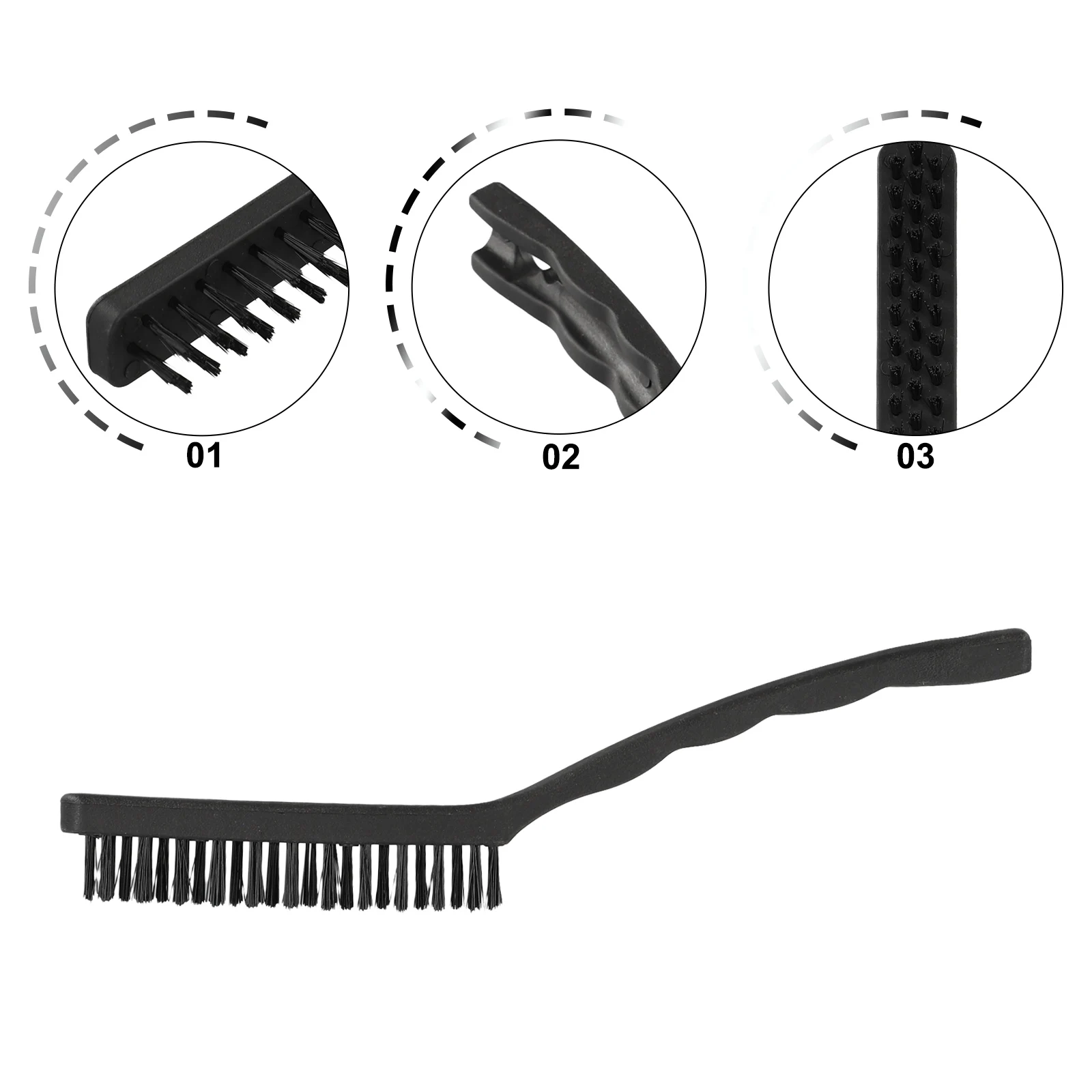 Hand Tool Workshop Equipment Wire Brushes Mini Brass Nylon Steel Rust Remover Cleaning Polish Grinder Flaking Paint Dirt Multi
Hand Tool Workshop Equipment Wire Brushes Mini Brass Nylon Steel Rust Remover Cleaning Polish Grinder Flaking Paint Dirt Multi