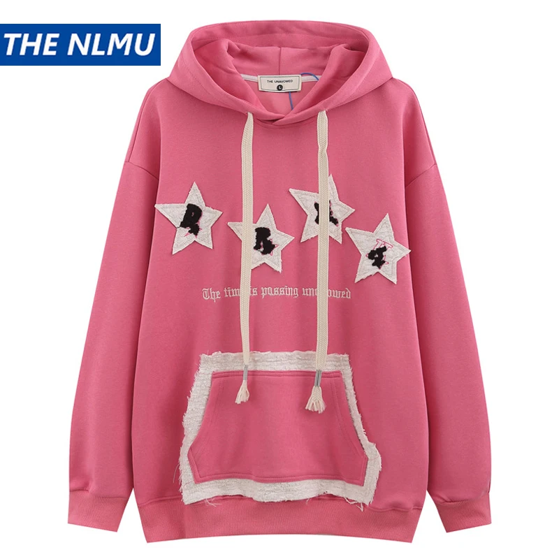 Hip Hop Hoodie Vintage Streetwear Sweatshirt Unisex Star Patchwork Harajuku Hoodie Autumn Men Hooded Pullover Y2K Clothing
Hip Hop Hoodie Vintage Streetwear Sweatshirt Unisex Star Patchwork Harajuku Hoodie Autumn Men Hooded Pullover Y2K Clothing