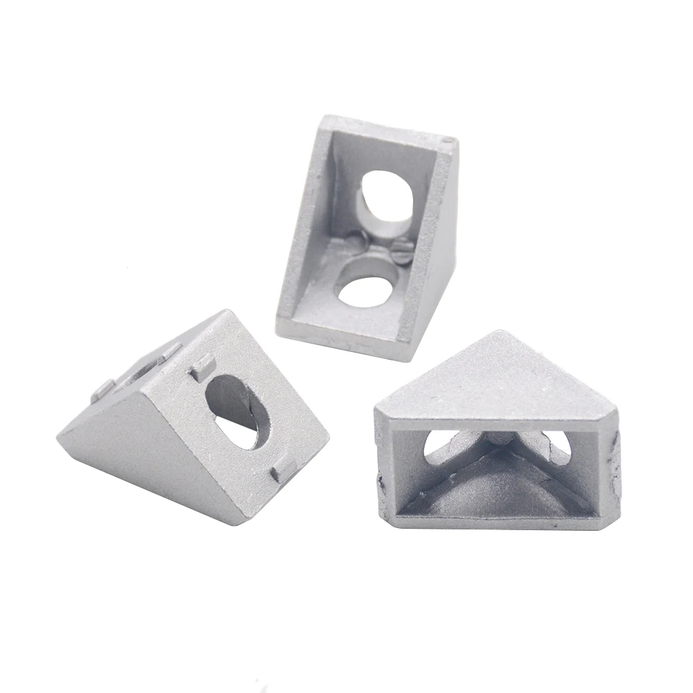 50pcs 2020 Corner Fitting Angle Aluminum Profile Bracket 20X17X6 20 L Connector Fastener Industrial CNC Router
50pcs 2020 Corner Fitting Angle Aluminum Profile Bracket 20X17X6 20 L Connector Fastener Industrial CNC Router