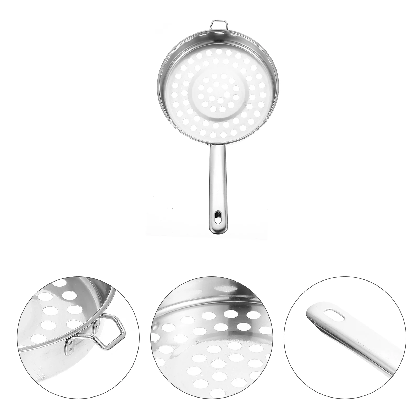 Big Hole Cold Shrimp Colander Cooling Ladle Strainer Stainless-Steel Mesh Food Spoon Handheld Kitchen Steamer Pot
Big Hole Cold Shrimp Colander Cooling Ladle Strainer Stainless-Steel Mesh Food Spoon Handheld Kitchen Steamer Pot