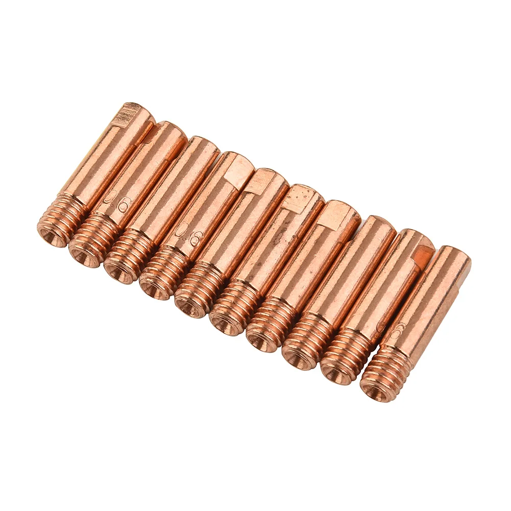 Welding Contact Tip Contact Tips Length 25mm MB15AK Consumables For Binzel Style Torches 0.6 - 1.2mm Practical
Welding Contact Tip Contact Tips Length 25mm MB15AK Consumables For Binzel Style Torches 0.6 - 1.2mm Practical