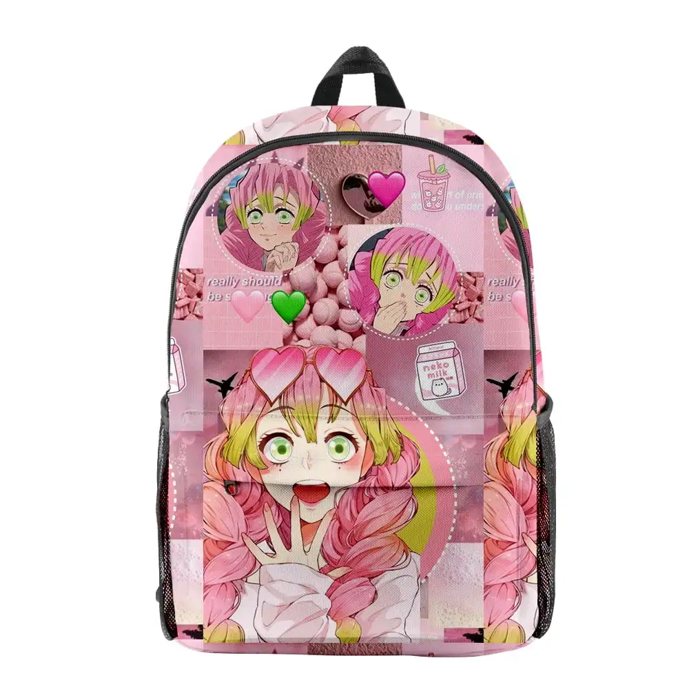 2023 Kanroji Mitsuri Merch Oxford Cloth Shoulder Backpack Multi Zipper Pack Girls Student School Bag
2023 Kanroji Mitsuri Merch Oxford Cloth Shoulder Backpack Multi Zipper Pack Girls Student School Bag