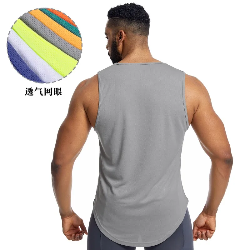 Mesh Breathable Sports Vest Men's Summer Loose Plus Size Fitness Vest Sweat Running Basketball Vest
Mesh Breathable Sports Vest Men's Summer Loose Plus Size Fitness Vest Sweat Running Basketball Vest