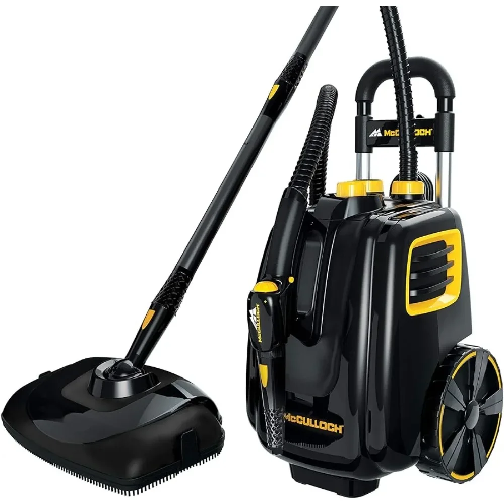 McCulloch MC1385 Deluxe Canister Steam Cleaner with 23 Accessories, Chemical-Free Pressurized Cleaning
McCulloch MC1385 Deluxe Canister Steam Cleaner with 23 Accessories, Chemical-Free Pressurized Cleaning