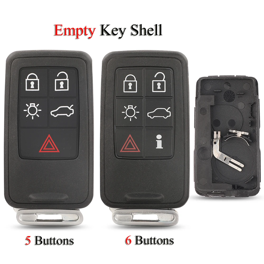 jingyuqin Remote Car Key Shell For Volvo XC60 S60 S60L V40 V60 S80 XC70 5/6 Buttons With Uncut Blade Key Cover Fob Case
jingyuqin Remote Car Key Shell For Volvo XC60 S60 S60L V40 V60 S80 XC70 5/6 Buttons With Uncut Blade Key Cover Fob Case
