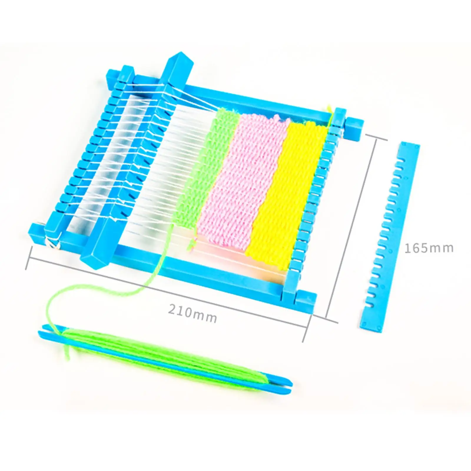 1 Set Weaving Loom Handmade with Accs Multifunctional Craft DIY Creative Toy Yarn Scarf Knitting Frame for Beginners Children
1 Set Weaving Loom Handmade with Accs Multifunctional Craft DIY Creative Toy Yarn Scarf Knitting Frame for Beginners Children