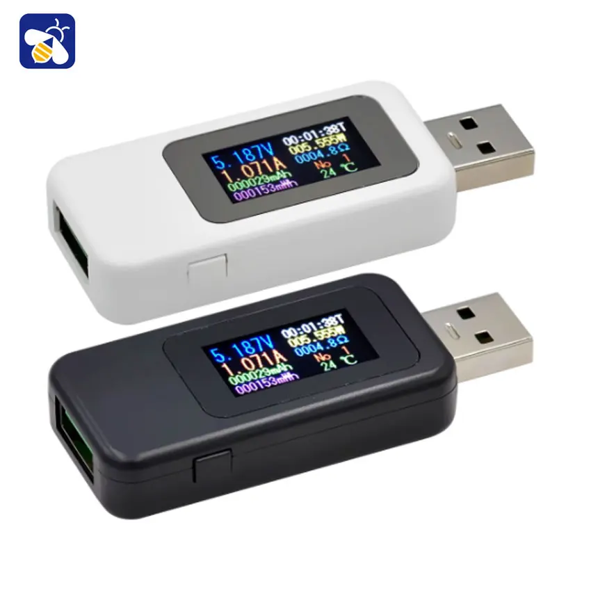 USB meter meter colour screen usb tester charger tester voltmeter ammeter KWS-MX18L
USB meter meter colour screen usb tester charger tester voltmeter ammeter KWS-MX18L