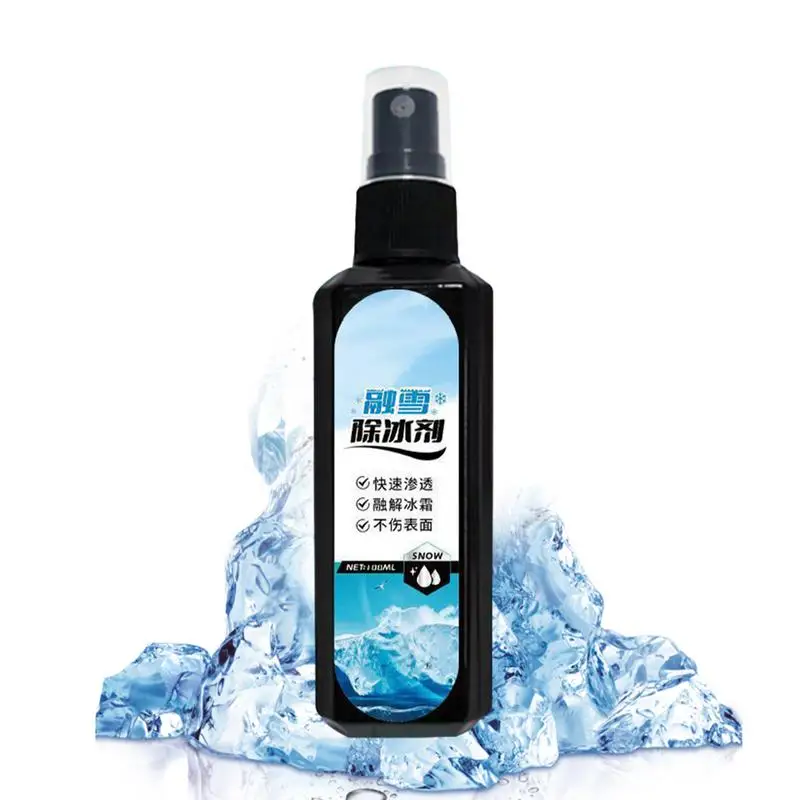 Car Glass Deicing & Anti-Freeze Spray Auto Windshield Deicing Spray 100ml Deicer For Car Windshield Multi-Purpose Ice Remover
Car Glass Deicing & Anti-Freeze Spray Auto Windshield Deicing Spray 100ml Deicer For Car Windshield Multi-Purpose Ice Remover