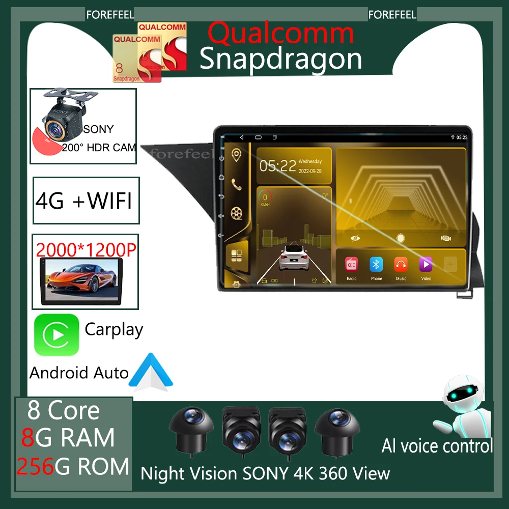 For Mercedes Benz GLK - Class X204 2012 - 2015 Navigation Multimedia Video Player Qualcomm Android Car Radio 4G Carplay No 2Din
For Mercedes Benz GLK - Class X204 2012 - 2015 Navigation Multimedia Video Player Qualcomm Android Car Radio 4G Carplay No 2Din