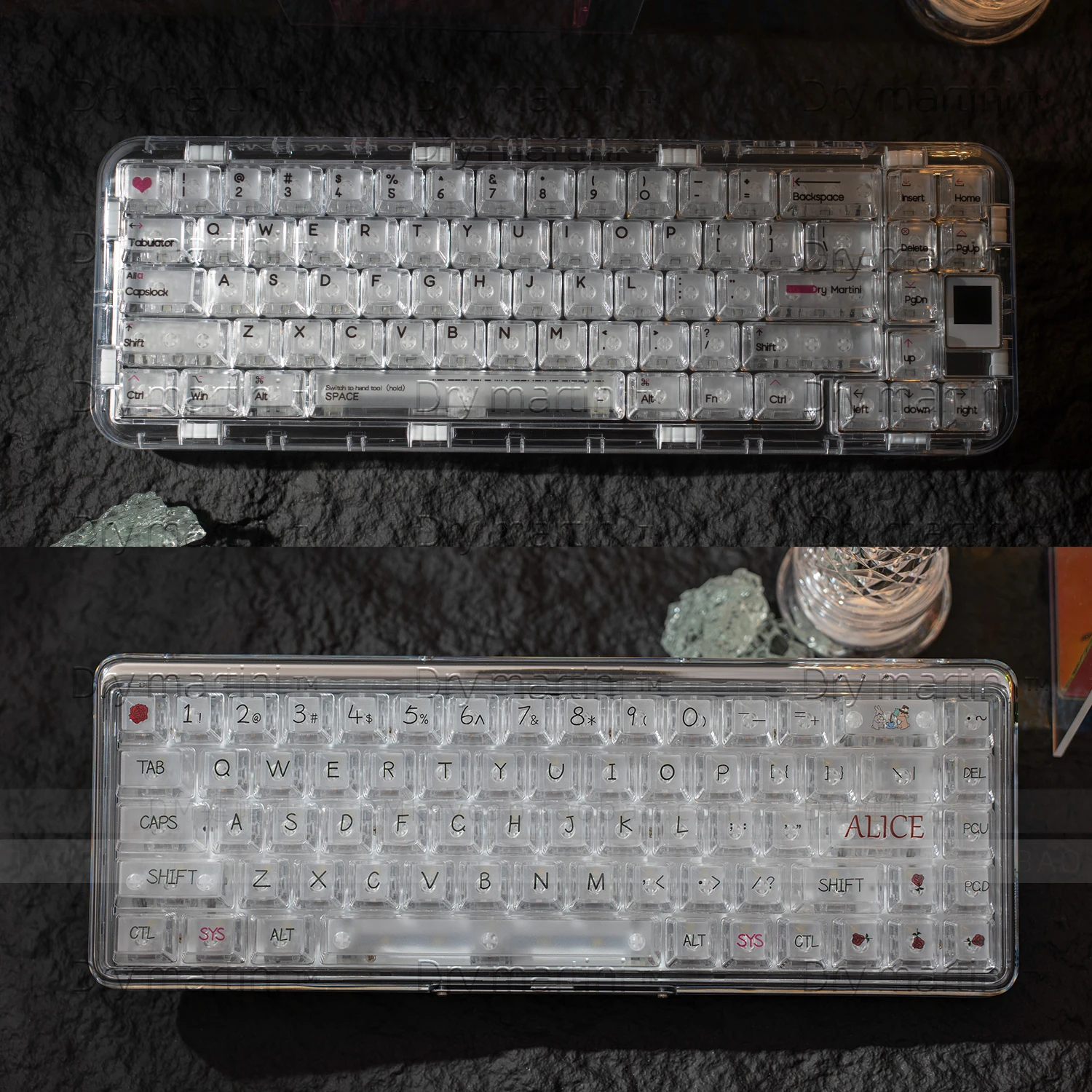 Misty Glacier Keycaps OEM Engraved 132 Keys Translucent PC Material Suitable for 60/84/98/108 Mechanical Keyboards
Misty Glacier Keycaps OEM Engraved 132 Keys Translucent PC Material Suitable for 60/84/98/108 Mechanical Keyboards