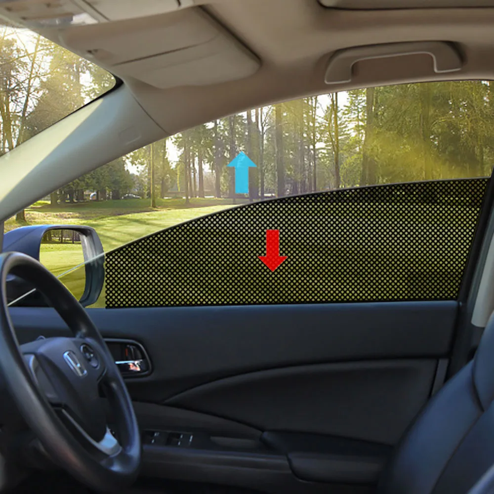 2pcs 42x38cm Car Sun Shades Sun Protection Window Cover Stickers Decals Black PVC Auto Sunshade Side Shield Sunscreen Anti UV
2pcs 42x38cm Car Sun Shades Sun Protection Window Cover Stickers Decals Black PVC Auto Sunshade Side Shield Sunscreen Anti UV