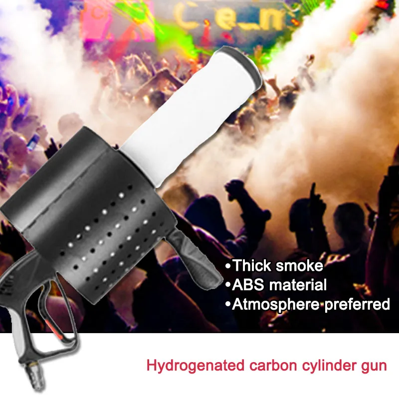 CO2 DJ LED Colored Paper Air Column Gun Portable Sprayer Handheld Atmosphere Interaction Dry Ice Equipment For Stage And Concert
CO2 DJ LED Colored Paper Air Column Gun Portable Sprayer Handheld Atmosphere Interaction Dry Ice Equipment For Stage And Concert