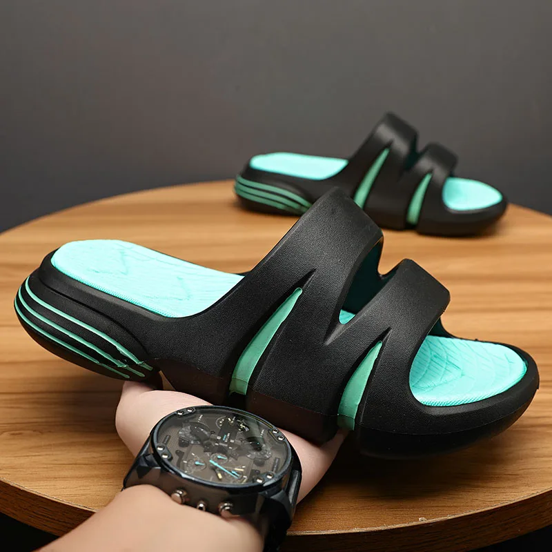 2023 High Quality Men Slippers Outdoor Sandals Beach Casual Shoes Soft Thick Sole Slides Mens Flip-flops Indoor Slippers Home
2023 High Quality Men Slippers Outdoor Sandals Beach Casual Shoes Soft Thick Sole Slides Mens Flip-flops Indoor Slippers Home