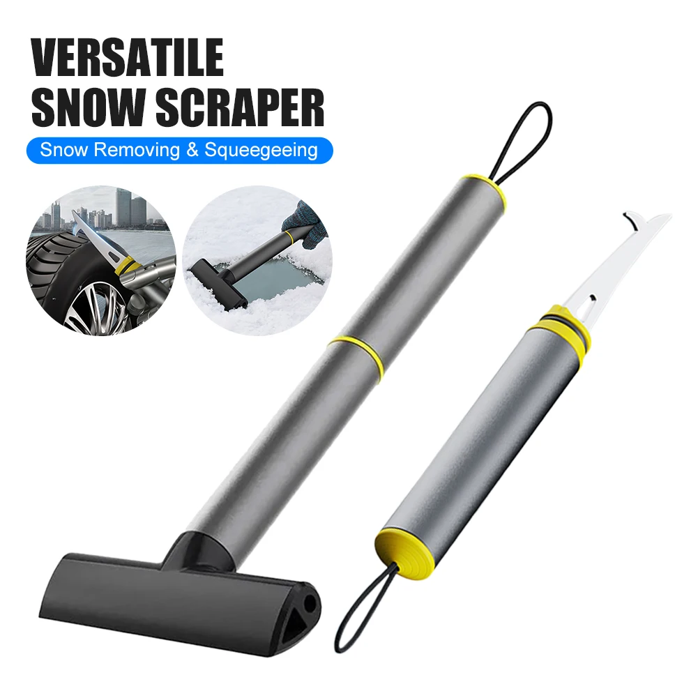 

Car Ice Scraper Snow Removal Car Windshield Window Snow Cleaning Scraping Tool Auto Ice Breaker Snow Shovel With Stone Remover