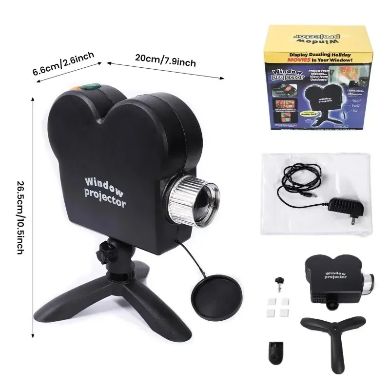 Halloween Christmas Projector Garden Decoration Lighting Wonderland Horror Movie and Tripod Light Show Window Built-in 12 Movies
Halloween Christmas Projector Garden Decoration Lighting Wonderland Horror Movie and Tripod Light Show Window Built-in 12 Movies