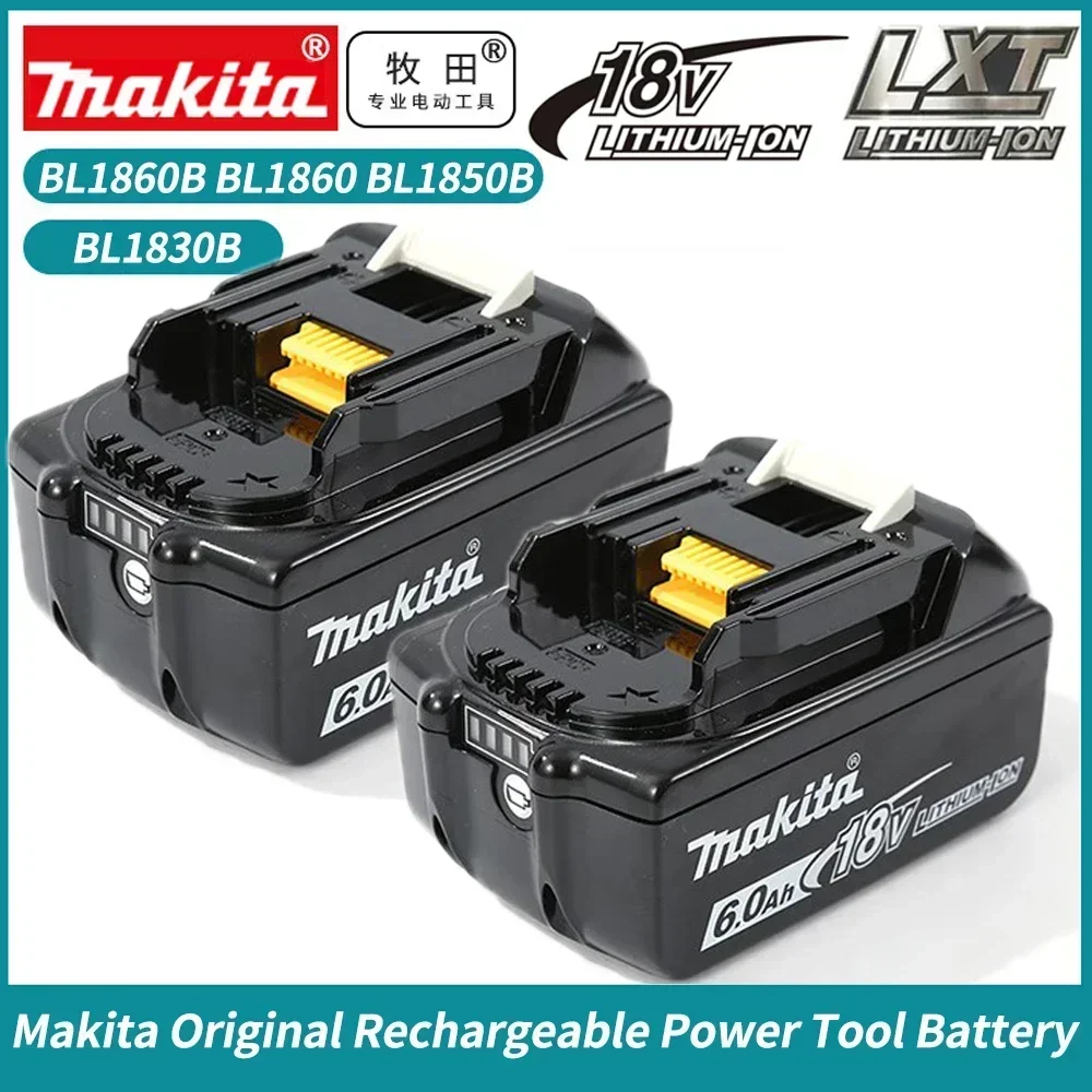 

Genuine Makita 6Ah/5Ah/3Ah 18V Battery,for BL1830B BL1850B BL1850 BL1840 BL1860 BL1815 Replacement Lithium Battery