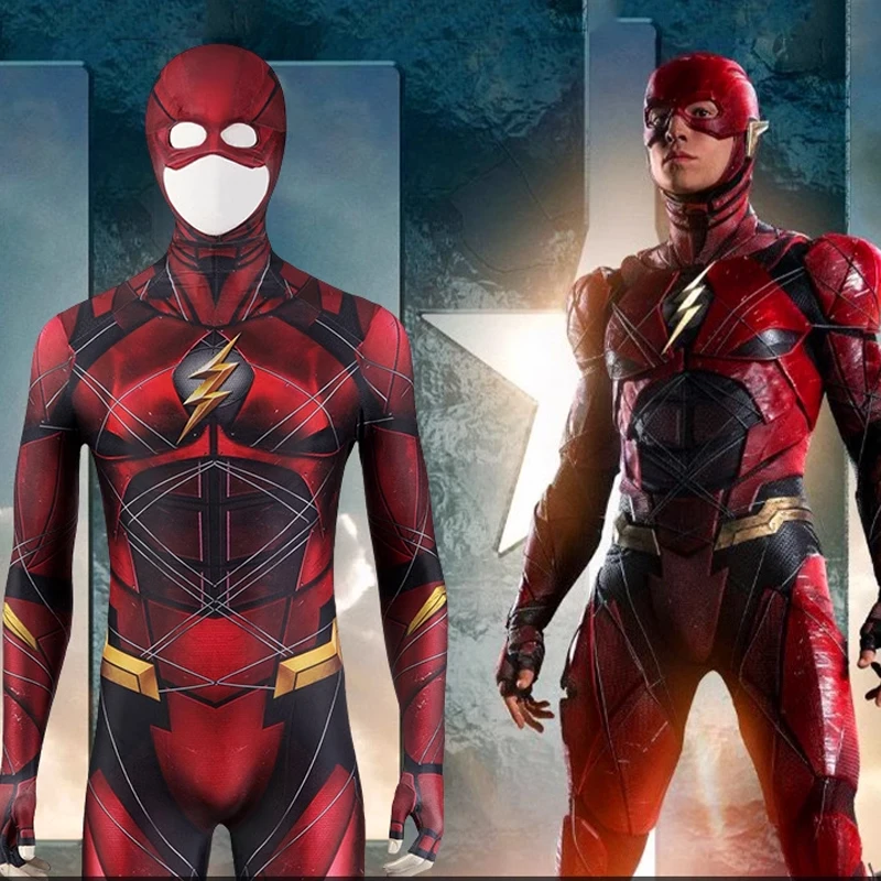 Cosplaydiy Superhero Cosplay Jumpsuit fast hero Bodysuit Battle damage Hero Cosplay Spandex Zentai Adults suit Halloween outfits
Cosplaydiy Superhero Cosplay Jumpsuit fast hero Bodysuit Battle damage Hero Cosplay Spandex Zentai Adults suit Halloween outfits