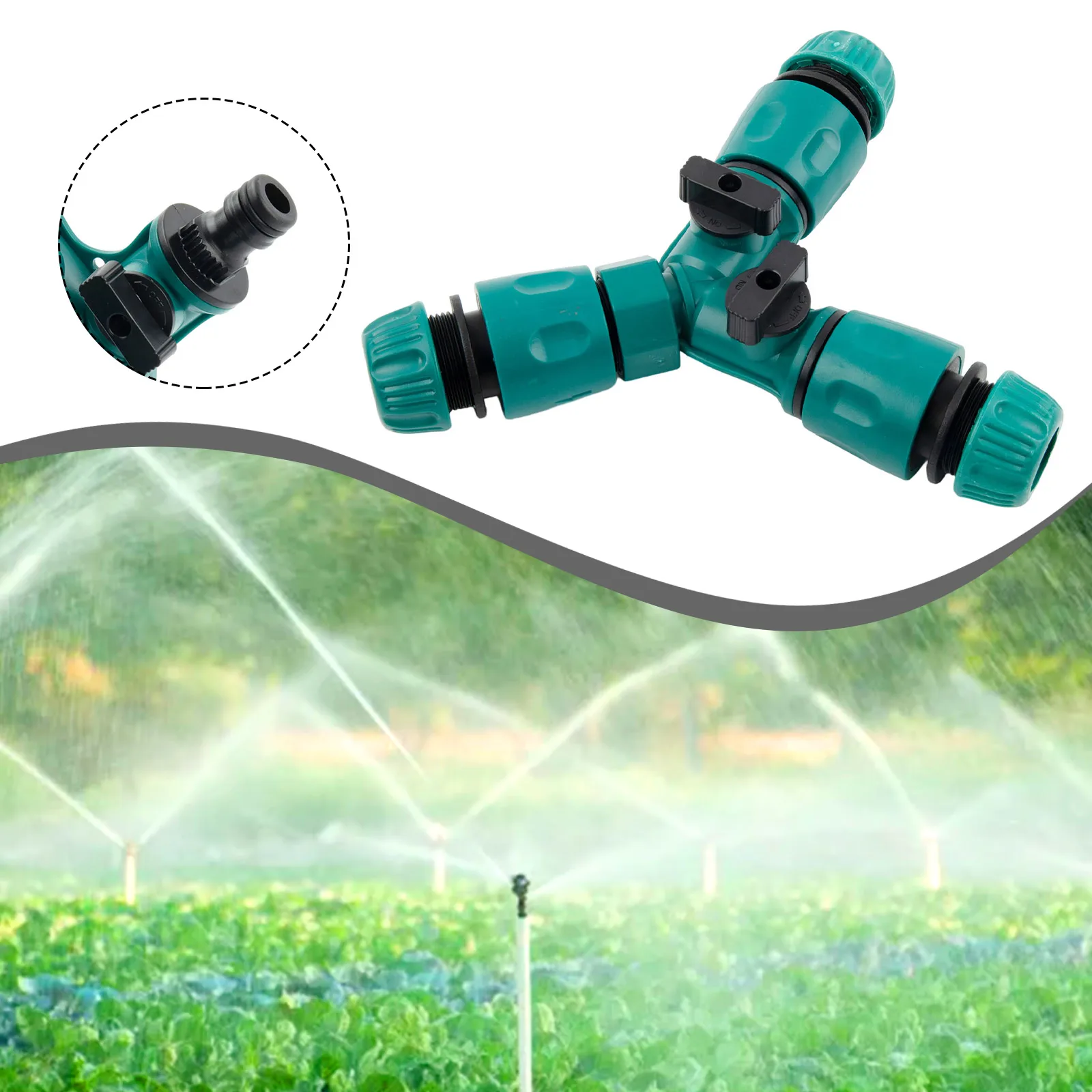 Hose Connectors Hose Splitter Y-shaped Valve Diverter Valves Female Fittings Garden ON/OFF Tap Watering Equipment
Hose Connectors Hose Splitter Y-shaped Valve Diverter Valves Female Fittings Garden ON/OFF Tap Watering Equipment