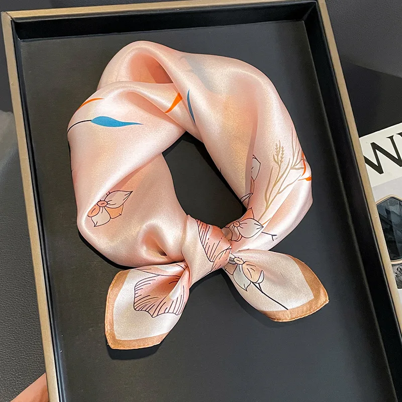 100% Silk Scarf for Women Neck Hairband Elegant Floral Neckerchief Bandana Small Shawl Wraps Square Scarves Female Foulard 2023
100% Silk Scarf for Women Neck Hairband Elegant Floral Neckerchief Bandana Small Shawl Wraps Square Scarves Female Foulard 2023