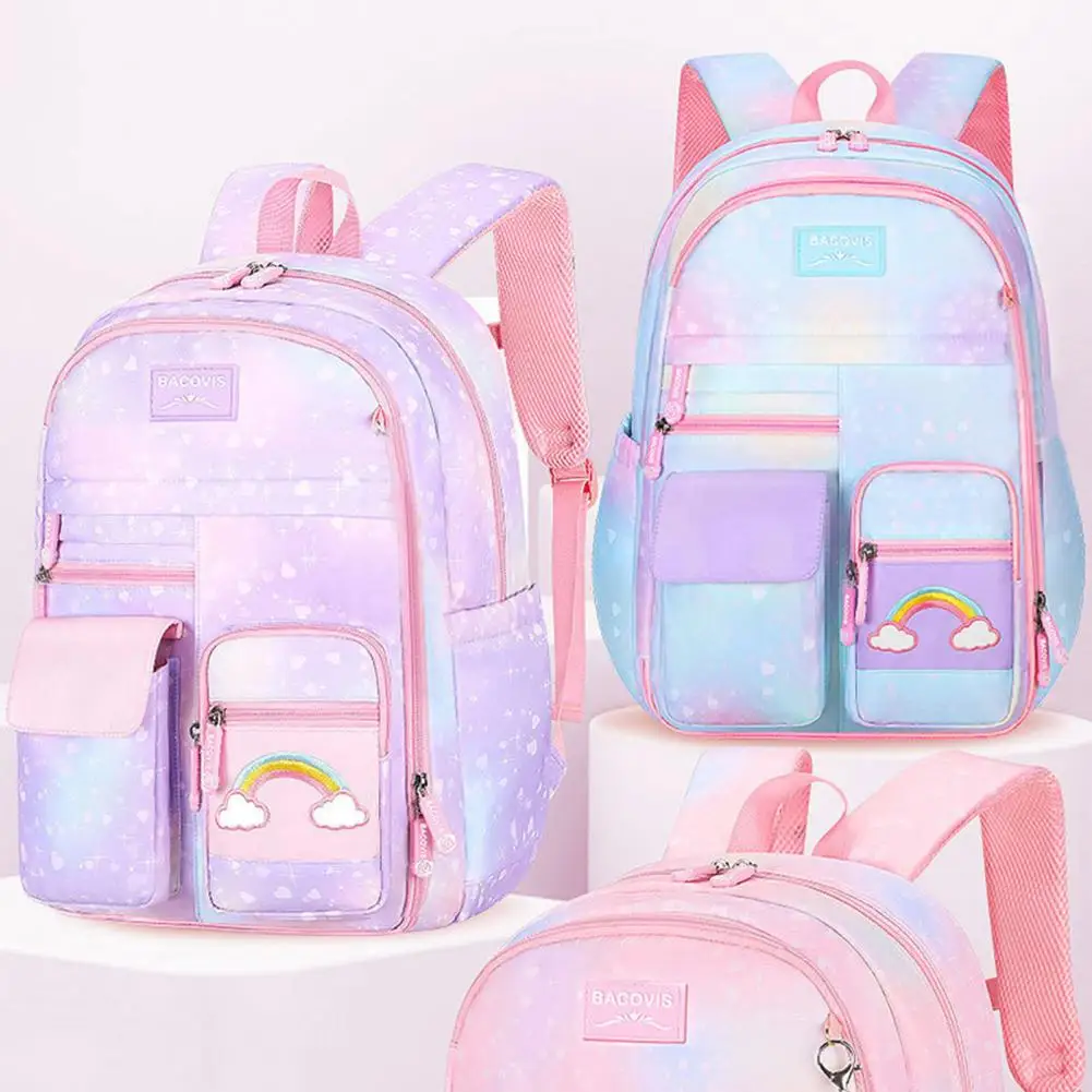 Girls School Backpack Rainbow Girls Backpack Spacious Schoolbag with Multiple Pockets Adjustable Straps for Students
Girls School Backpack Rainbow Girls Backpack Spacious Schoolbag with Multiple Pockets Adjustable Straps for Students