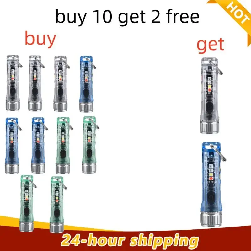 Mini Keychain Flashlight TYPE-C Fast Charging Multi-function IP66 Waterproof Fluorescent Magnetic Warning Camping Flashlight
Mini Keychain Flashlight TYPE-C Fast Charging Multi-function IP66 Waterproof Fluorescent Magnetic Warning Camping Flashlight