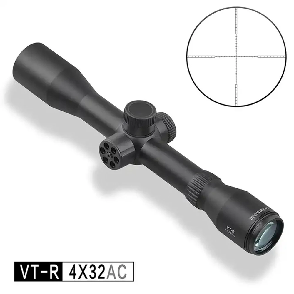DISCOVERY-VT-R 4X32AC, трубка 25,4 мм, прицел с выдвижным колесом, доступная цена
DISCOVERY-VT-R 4X32AC, трубка 25,4 мм, прицел с выдвижным колесом, доступная цена