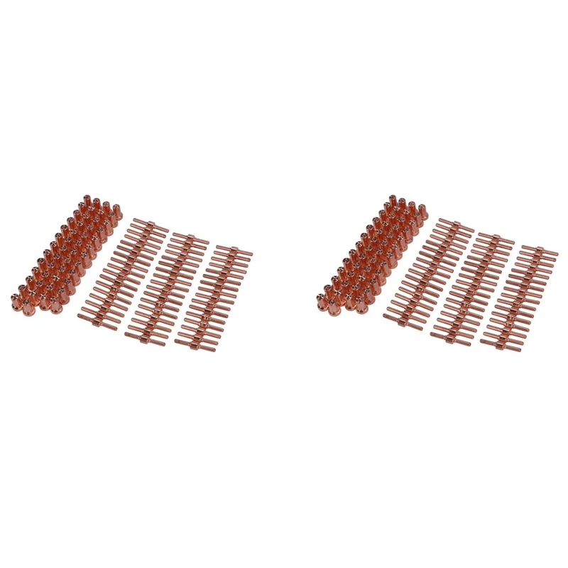 200Pcs Red Copper Extended Long Plasma Cutter Tip Electrodes Nozzles Kit For Pt31 Lg40 40A Cutting Welder Torch
200Pcs Red Copper Extended Long Plasma Cutter Tip Electrodes Nozzles Kit For Pt31 Lg40 40A Cutting Welder Torch