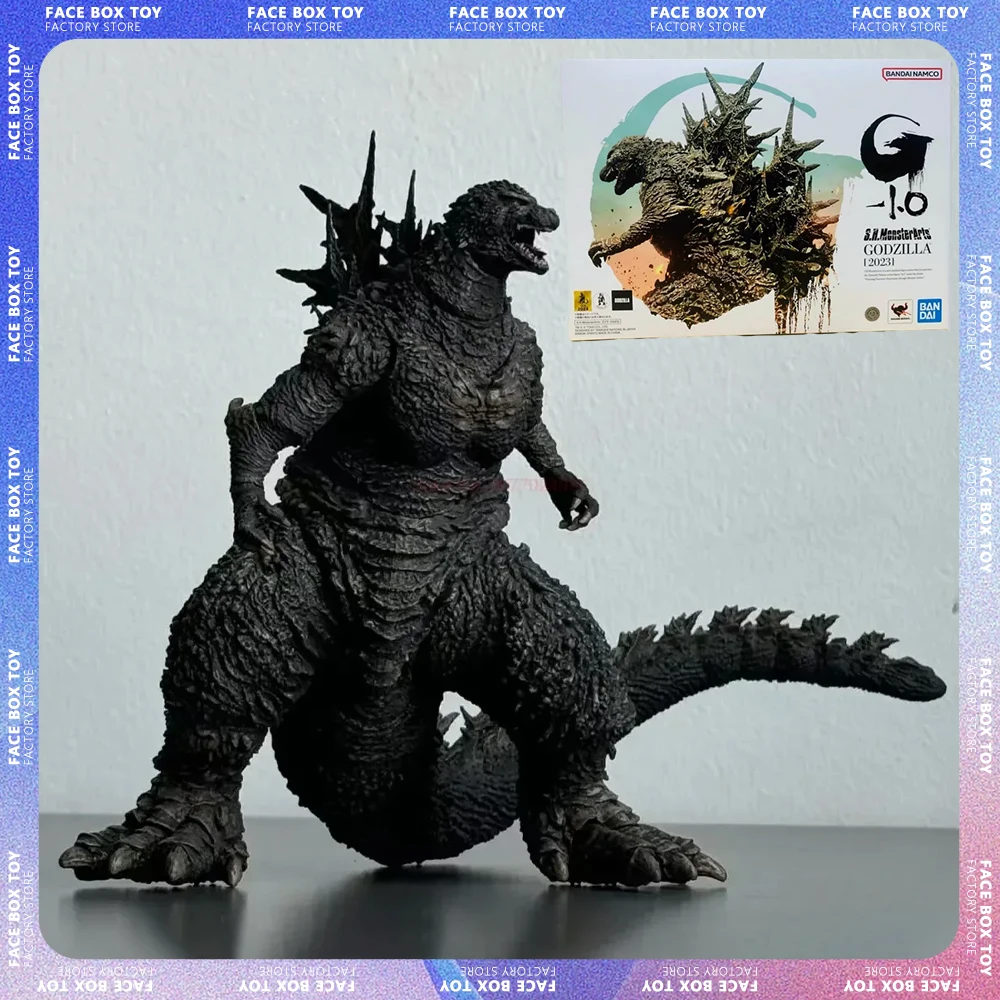 Оригинальная фигурка Bandai S.H.Monsterarts SHM, 16 см, Godzilla-1,0, Godzilla 2023, подвижная фигурка, коллекционные игрушки, подарки
Оригинальная фигурка Bandai S.H.Monsterarts SHM, 16 см, Godzilla-1,0, Godzilla 2023, подвижная фигурка, коллекционные игрушки, подарки