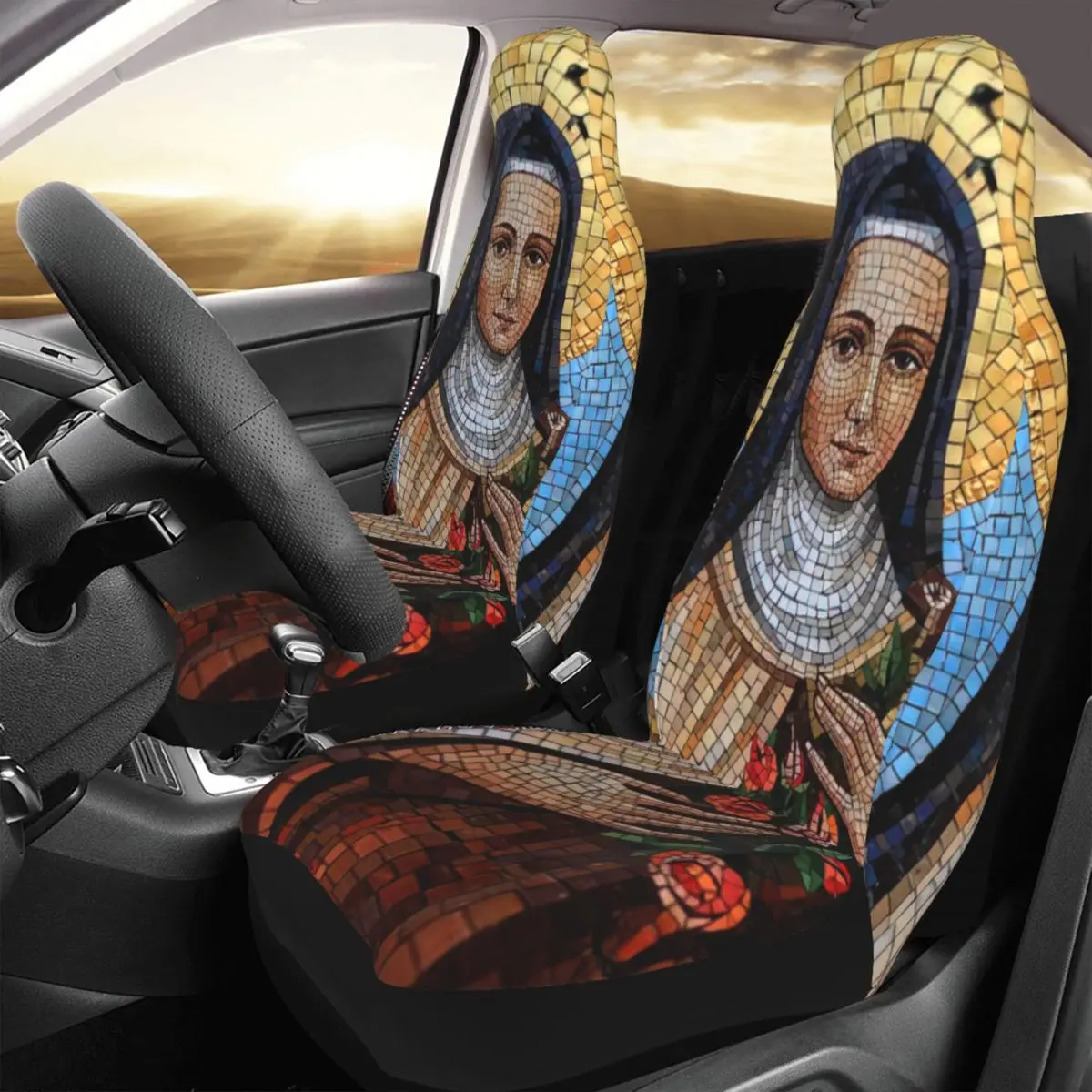 St. Theresa Mosaic,Ancient Mosaics Car Seat Cover Custom Printing Universal Front Protector Accessories Cushion Set
St. Theresa Mosaic,Ancient Mosaics Car Seat Cover Custom Printing Universal Front Protector Accessories Cushion Set
