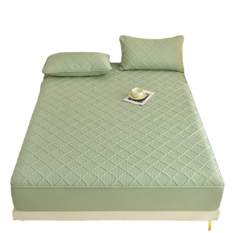 Water washed cotton antibacterial bed cover, mite resistant bed sheet, three piece bed cover, mattress protective cover
Water washed cotton antibacterial bed cover, mite resistant bed sheet, three piece bed cover, mattress protective cover