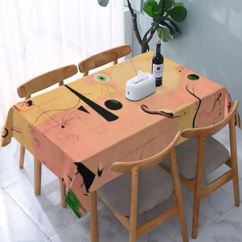 Rectangular Joan Miro Table Cover Elastic Fitted The Hunter Catalan Landscape Table Cloth Backing Edge Tablecloth for Dining
Rectangular Joan Miro Table Cover Elastic Fitted The Hunter Catalan Landscape Table Cloth Backing Edge Tablecloth for Dining