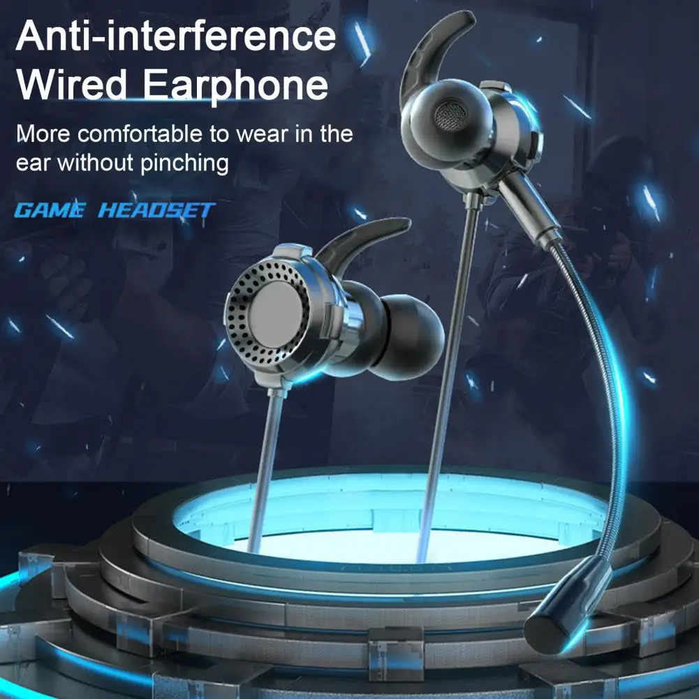 

Wired Headset In-ear HIFI Phone Call Good Fidelity 3.5MM Interface Comfortable Wear Stereo Surround Sound Computer Earphone